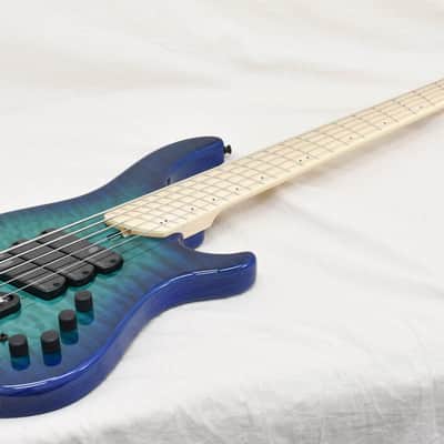 Dingwall Combustion C3 5 String Bass Whalepool Burst (s/n:9599) image 7