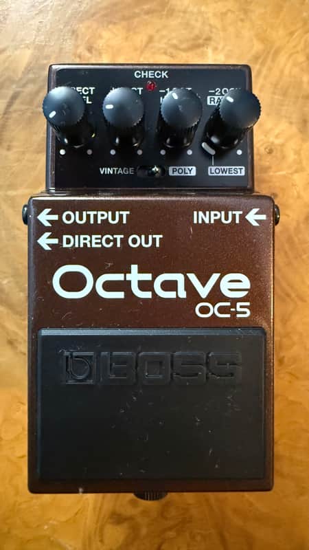 Boss OC-5 Octave 2020 - Present - Brown image 1