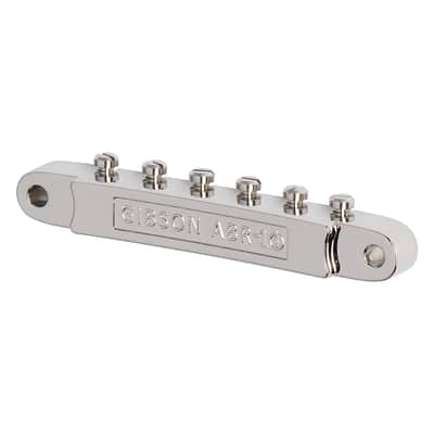 Gibson Historic Non-Wire ABR-1 Bridge - Nickel image 3