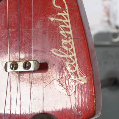 Galanti - 1960's Grand Prix Made In Italy Electric Guitar Cherry - VINTAGE image 8
