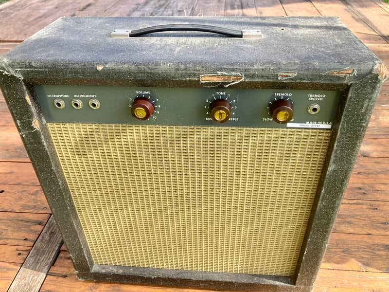 1960's Premier Multivox Model 45 1x12 10w Tube Amp Twin 8 Modified image 1