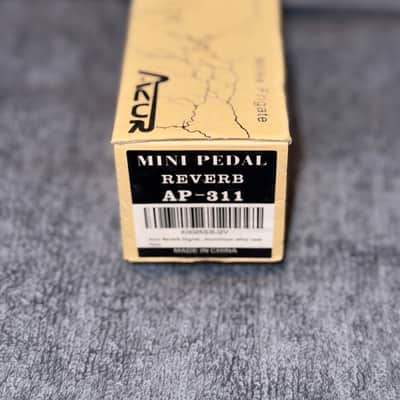 AZOR AP-311 Mini Pedal Reverb 2020s - Brown image 5