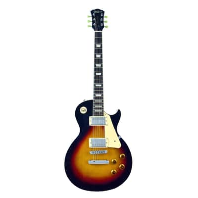 The CNZ Audio LP Special Electric Guitar - Rosewood Fingerboard & Maple Neck, Sunburst Finish image 1