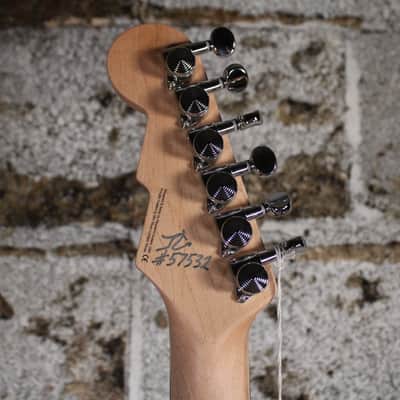 Reverend Six Gun HPP with Rosewood Fretboard Chronic Blue with Cream Pickups image 4