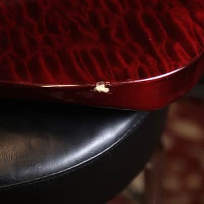 2018 Fender FSR Made in Japan Hybrid '60s Telecaster Quilt Top – Transparent Red / Pro Set Up image 15