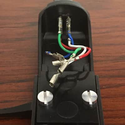 Rare DIATONE audiophile vintage 70’s headshell - Silver brushed and black metal image 8