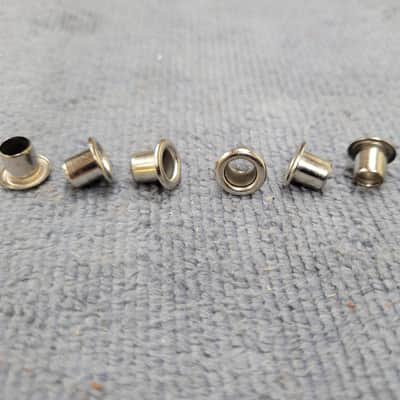Vintage Silvertone, Harmony  Bobkat  Sillhouette. tuner bushings "63-73 - nickel image 5