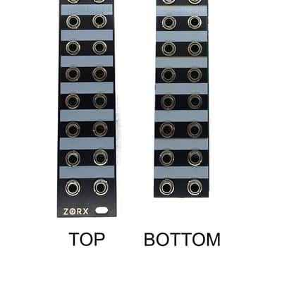 Zorx 3U Through for Easy Access to CV ins for Moog Matriarch, Pedals, Synths Eurorack Module image 3