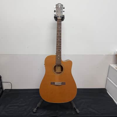 Used Teton STS105CENT 105 Series Dreadnought Acoustic Electric Guitar with Case image 2