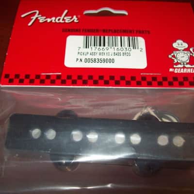 Fender 005-8359-000 Classic Series '60s Jazz Bass Bridge Pickup image 1