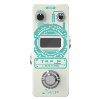Triple Looper Guitar Effect Pedal with Time Progress Bar Display image 4