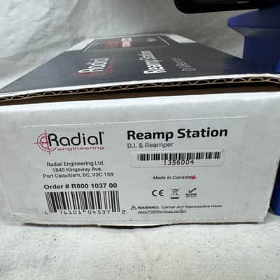 Radial Engineering Reamp Station Direct Box di d.i. & Reamper with Box image 2