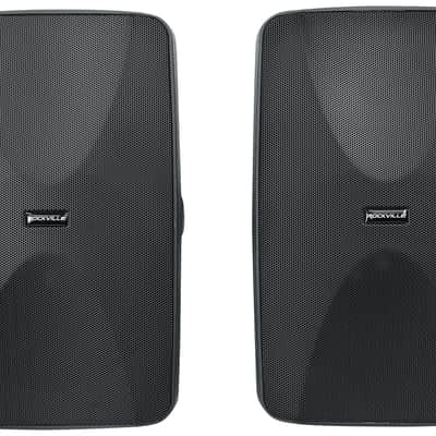 Rockville 6-Zone Commercial/Restaurant Bluetooth Amp+10 Black 6.5" Wall Speakers image 2