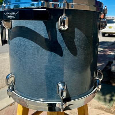 Japan Tama Starclassic Perfomer Birch 13x11 power tom 2000’s - Blue MIJ image 3