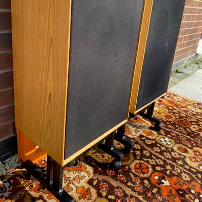 Vintage Celestion Ditton 33 Hifi Home Speakers w/ Original Stands image 8