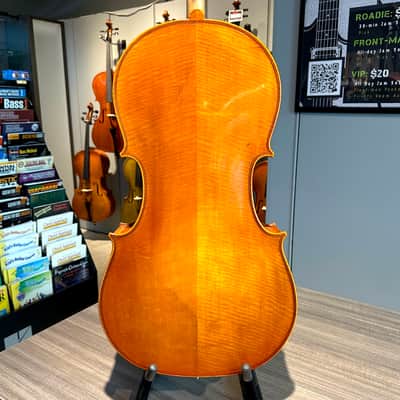 Student Cello: 1/2 Cello - Segue Concertino Plus 2016 - Oil varnish image 2