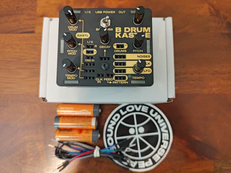 BASTL Instruments Kastle Drum Portable Patchable Groovebox image 1