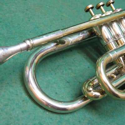 Olds Special Cornet 1963 2-Tone Bell - Reconditioned - Case & Olds 3 Mouthpiece image 7