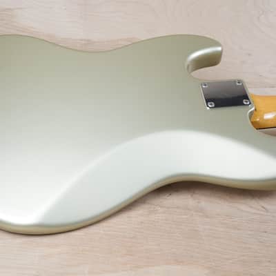Fender JB-62 Jazz Bass Reissue 2010 Inca Silver Aged Made in Japan MIJ w/ Bag image 12