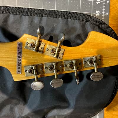 Teisco Thin Hollowbody with Tremolo, like Jack White's Crestwood Astral II image 11