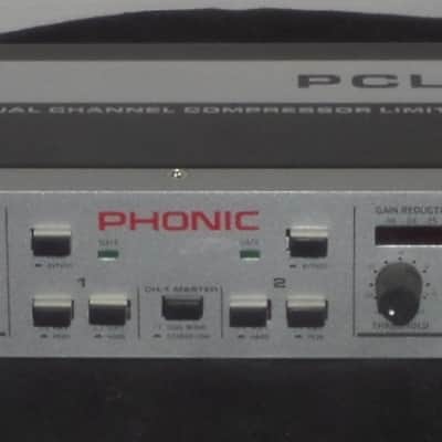 Phonic PCL 3200 - Dual Channel Compressor and Limiter image 1