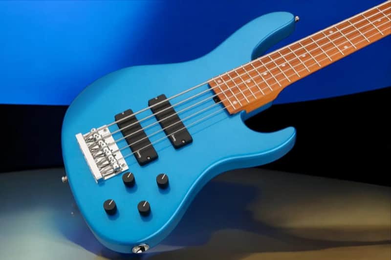 Sadowsky MetroExpress 5-String 24-Fret Modern Bass Roasted Maple Fingerboard 5-String Solid Ocean Blue Metallic High Polish image 1