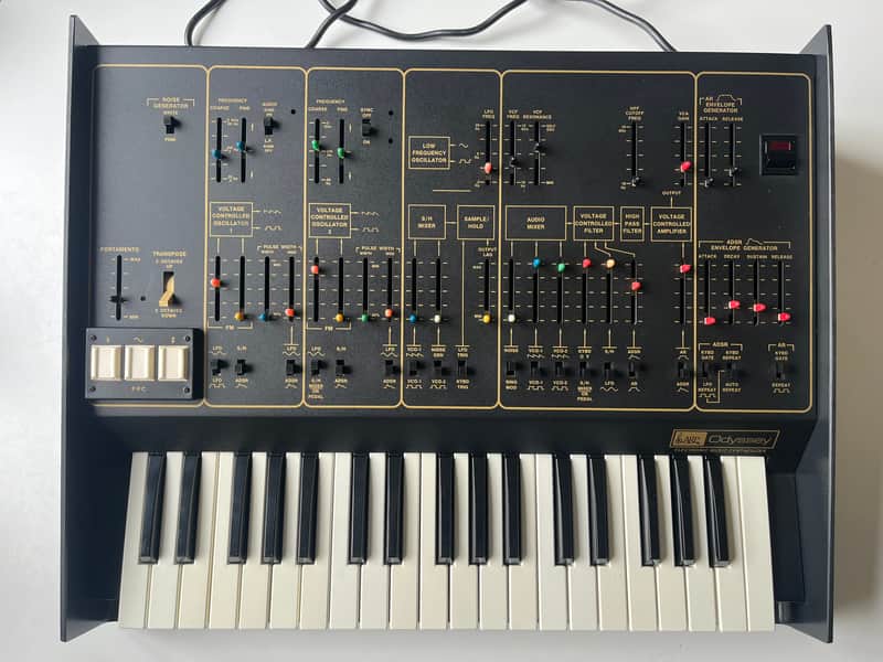 ARP 2811 Odyssey Mark II Monophonic Analog Synthesizer 1975 - 1978 - Black / Gold image 1