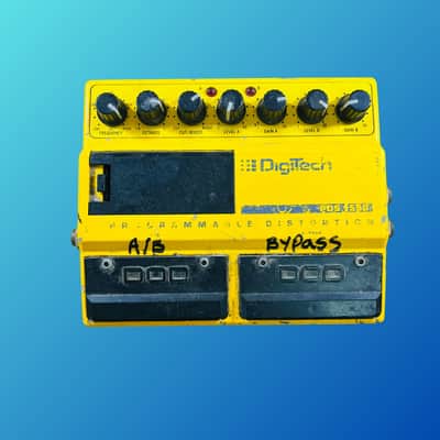 DigiTech PDS 1550 プログラム可能なディストーション Digitech PDS 1550 Programmable Distortion Distortion Pedal