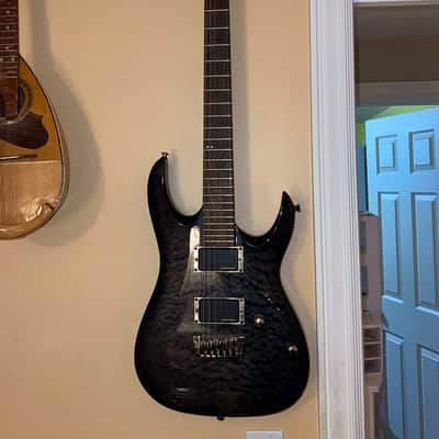 Ibanez RGA72QME-BBS Standard 2011 - 2012 - Blackberry Sunburst image 2