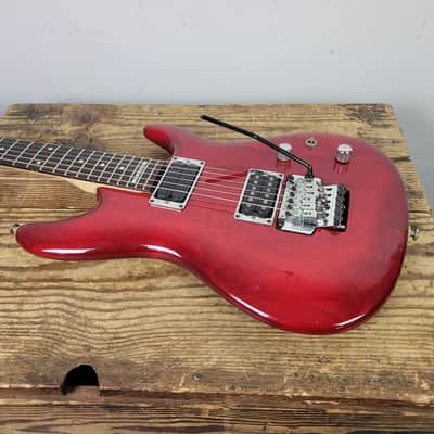 1998 Ibanez JS100 - Transparent Red image 7