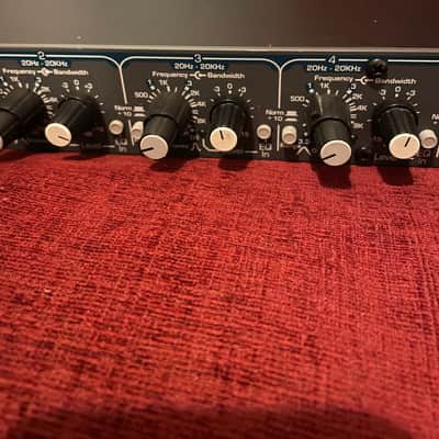 Ashly PQX 571 Seven Band Parametric EQ Grey (Versatile Mono EQ. Excellent Condition) image 8