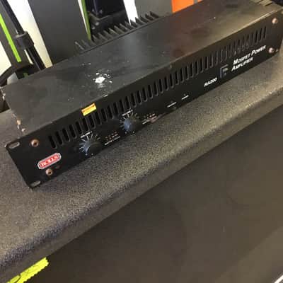 Rolls mosfet power amplifier RA200 80s Black image 1