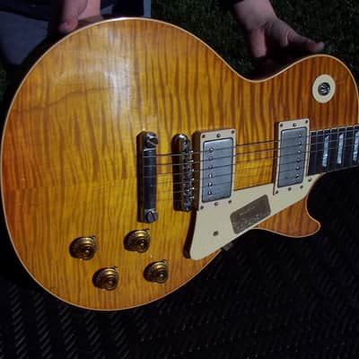 2015 Gibson Collectors Choice #33 60 Les Paul Jeff Hanna Burst True Historic Big Time  Wavy Top image 4