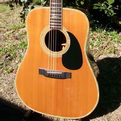 1976 Yairi YW-600 Dreadnought Guitar New Jacaranda + Yairi Hard Case image 4