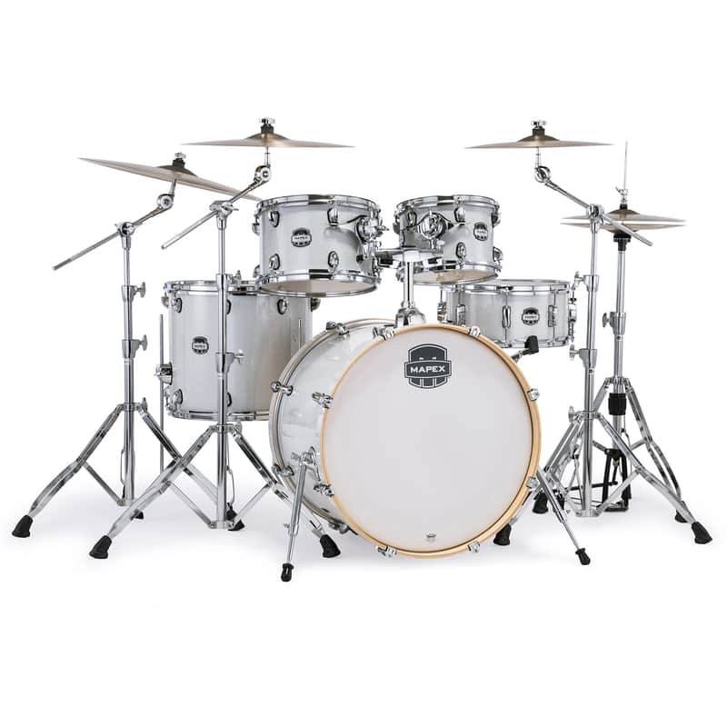 Mapex MA529SF Mars Rock Drum Shell Kit, 5-Piece, Diamond Sparkle image 1