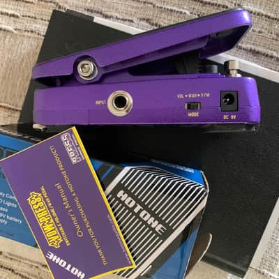 Hotone Vow Press Switchable Volume/Wah 2010s - Purple image 5