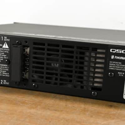 QSC CX1202V 1200W 70V 2-Channel Power Amplifier CG011ZY image 8