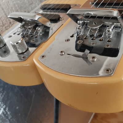 Vintage 60s Fender STRINGMASTER D6 Doubleneck 6 Steel Slide Guitar image 7