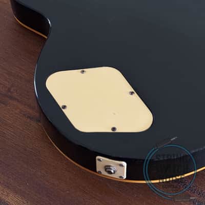 Greco Les Paul Guitar, Ebony (Black), MIJ, 1978 Vintage, EG500 image 8