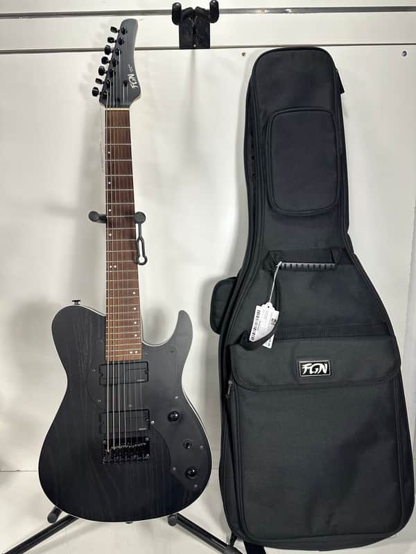 FGN FUJIGEN TSU21126 7-STRING - BLACK image 1