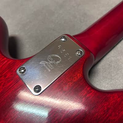 1960's Galanti Grand Prix Electric Guitar Cherry Red w/OHSC image 9