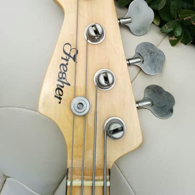 Fresher Jazz bass Lefty made in Japan/w HSC image 3