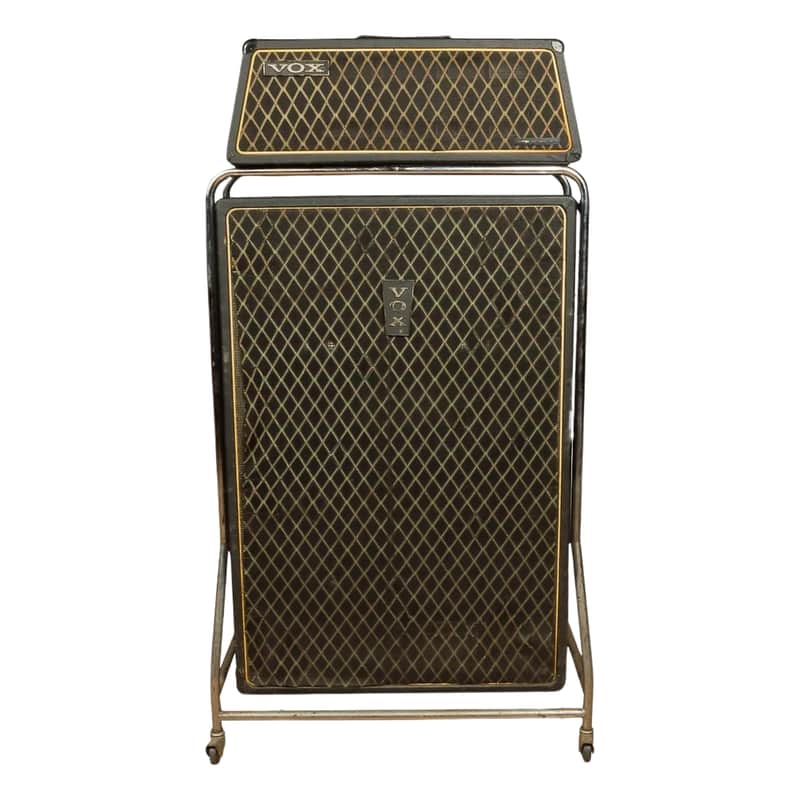 Vox V1141 Beatle / Super Beatle 3-Channel 120-Watt 4x12" Piggyback Guitar Amp image 1
