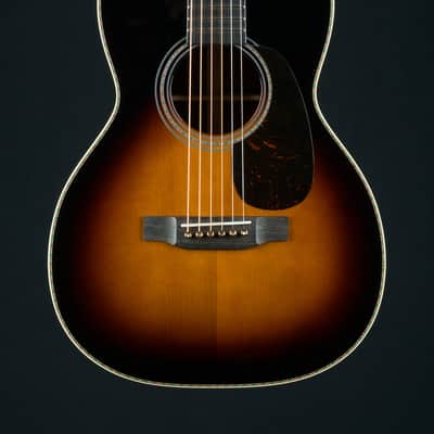 Martin 00-28 12-Fret Custom Premium Cocobolo and Adirondack Spruce Sunburst NEW image 4