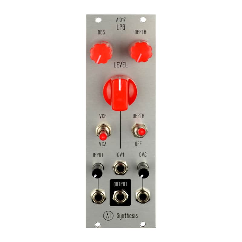 AI Synthesis AI017 Low Pass Gate DIY Kit Silver image 1