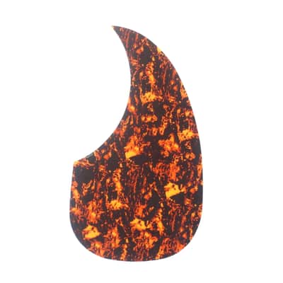 Universal Self Stick thin acoustic guitar pickguard ,style-6 tri-color Tortoise
