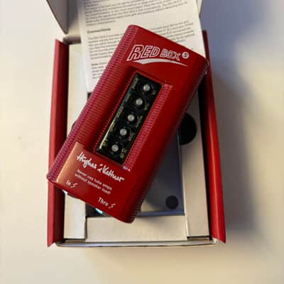 Hughes & Kettner Redbox 5 DI and Cabinet Emulator 2010s - Red image 2