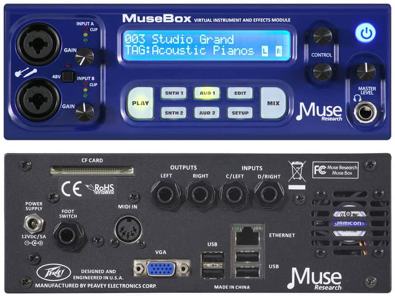 Peavey MuseBox Virtual Instrument and Effects Module image 1