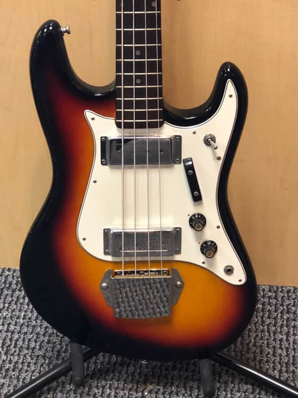 Aria Diamond Tobacco Burst Bass image 1