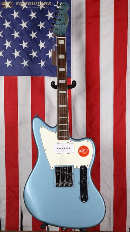 Squier Paranormal Offset Telecaster SJ - Ice Blue Metallic image 1